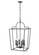 6-Light Pendant light Matte Black (670|3238-MB)