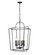 6-Light Pendant light Matte Black (670|3238-MB)