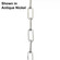 P8755-134 4' 9-GAUGE SQ. PROFILE CHAIN (149|P8755-134)
