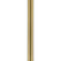 Vintage Brass Finish Accessory Extension Kit with (2) 6-inch and (1) 12-inch Stems (149|P8602-163)
