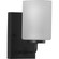 Merry Collection One-Light Matte Black and Etched Glass Transitional Style Bath Vanity Wall Light (149|P300327-031)