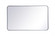 Soft corner metal rectangular mirror 24x40 inch in Silver (758|MR802440S)