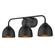 Yep by Golden Lighting Zoey 3-light Vanity in Matte Black (36|6956-BA3 BLK-BLK)