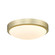 Golden Lighting Gabi Integrated LED 10in Flush Mount in Brushed Champagne Brass (36|9128-FM10 BCB-OP)