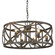 Golden Lighting Alcott 6-light Chandelier in Antique Black Iron (36|0890-6 ABI)