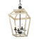 Golden Lighting Haiden 4-light Pendant in Antique Black Iron (36|0839-4P ABI)