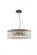 Maxime 24 inch black chandelier (758|V2030D24BK/RC)
