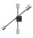4 Light Wall Sconce (276|814-4S-MB-PN)