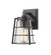 1 Light Outdoor Wall Light (276|591S-BK)
