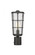 1 Light Outdoor Post Mount Fixture (276|591PHM-BK)
