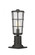 1 Light Outdoor Pier Mounted Fixture (276|591PHM-533PM-BK)