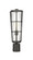 1 Light Outdoor Post Mount Fixture (276|591PHB-BK)