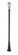 1 Light Outdoor Post Mounted Fixture (276|591PHB-519P-BK)