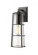1 Light Outdoor Wall Light (276|591B-BK)
