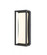 1 Light Outdoor Wall Light (276|587S-BK-LED)