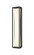 1 Light Outdoor Wall Light (276|587M-BK-LED)