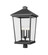 4 Light Outdoor Post Mount Fixture (276|568PHXXLR-BK)