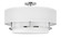 Medium Semi-Flush Mount (87|38894PN)