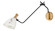 Large Swing Arm Single Light Sconce (87|33792HB)