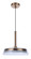 Centric 14'' LED Pendant in Satin Brass (20|55192-SB-LED)