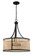 Malaya 6 Light Pendant in Aged Bronze Brushed (20|54596-ABZ)
