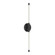 Motif 26-in Black LED Wall Sconce (461|WS74226-BK)