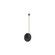 Motif 14-in Black Dimmable LED Wall Sconce (461|WS74114-BK)