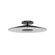 Cruz 15-in Metal - Black/White Dimmable LED Wall Sconce (461|WS22915-BK/WH)