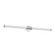 Akari 36-in Brushed Nickel Damp-Rated Dimmable LED Vanity Light (461|VL18536-BN)