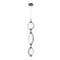 Serif 53-in Black Dimmable LED Pendant (461|PD84353-BK)