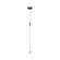 Motif 27-in Black Dimmable LED Pendant (461|PD75027-BK)
