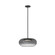 Trinity 14-in Black/Smoked Dimmable LED Pendant (461|PD62014-BK/SM)