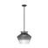 Trinity 13-in Black/Smoked LED Pendant (461|PD62013-BK/SM)