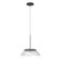 Magellan 12-in Black/Clear Acrylic Light Guide Dimmable LED Pendant (461|PD51612-BK/LG)