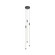 Motif 27-in Black LED Multi Pendant (461|MP75227-BK)