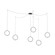 Marquee Graphite Multi Pendant Canopy System (461|CNM13AC-GH)