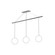 Marquee 47-in Graphite Linear Pendant Canopy System (461|CNL3AC-GH)