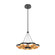 Maestro 26-in Black/Gold Dimmable LED Chandelier (461|CH90826-BK/GD)