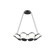 Novel 25-in Black LED Chandeliers (461|CH72225-BK)