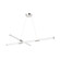 Akari 48-in Brushed Nickel LED Chandeliers (461|CH18548-BN)