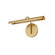 Astrid 14-in Metal Shade/Vintage Brass Damp-Rated Dimmable LED Wall/Vanity Light (7713|WV316501VBMS)