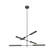 Astrid 6 Head Metal Shade/Urban Bronze LED Multi Pendant (7713|MP316406UBMS)