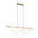 Aryas 60-in Vintage Brass LED Linear Pendant (7713|LP317460VB)