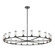 Revolve Clear Glass/Urban Bronze 21 Light Chandelier (7713|CH309021UBCG)