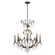 Renaissance Nouveau 8 Light 120V Chandelier in Heirloom Bronze with Clear Heritage Handcut Crystal (168|RN3871N-76H)