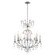 Renaissance Nouveau 8 Light 120V Chandelier in Antique Silver with Clear Heritage Handcut Crystal (168|RN3871N-48H)