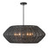 Large Convertible Drum Chandelier (87|40385BLK)