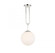 Becker 1-Light Pendant in Polished Nickel (128|7-180-1-109)