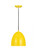 1 Light Pendant (276|6012P9-YEL)