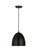 1 Light Pendant (276|6012P9-SBK)